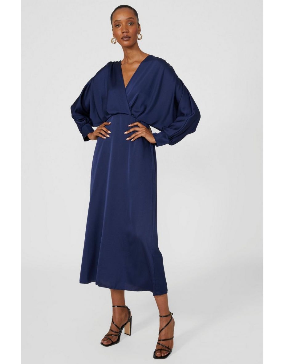 Navy blue dress debenhams shop