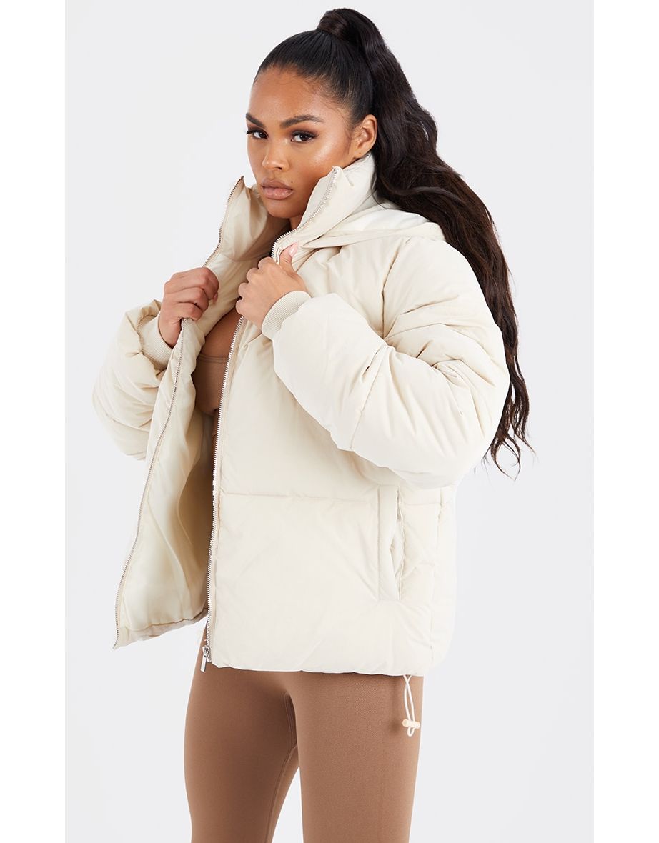 Longline padded puffer jacket 2025