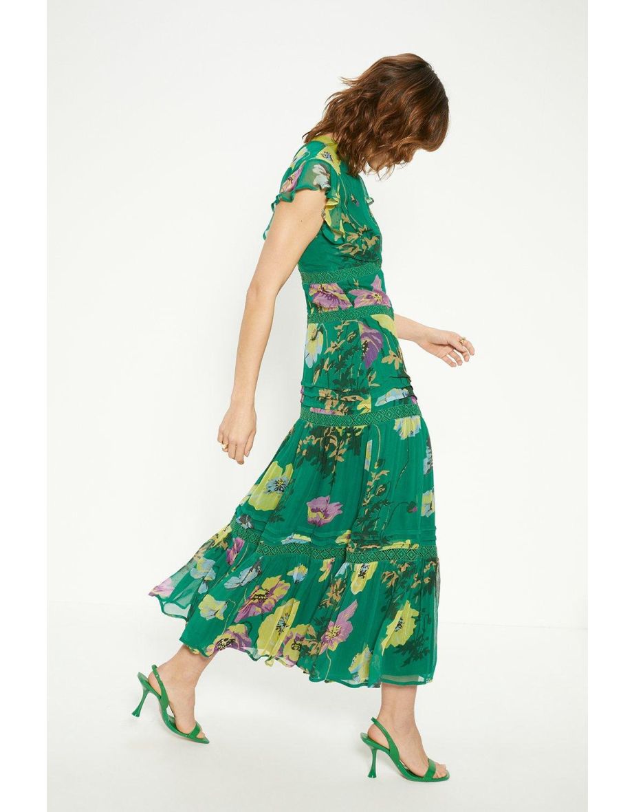 Oasis high neck sales dress