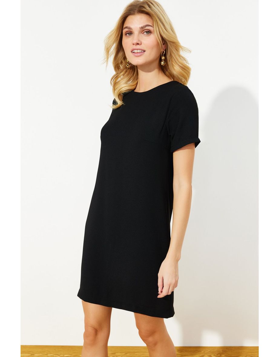 Straight mini dress best sale
