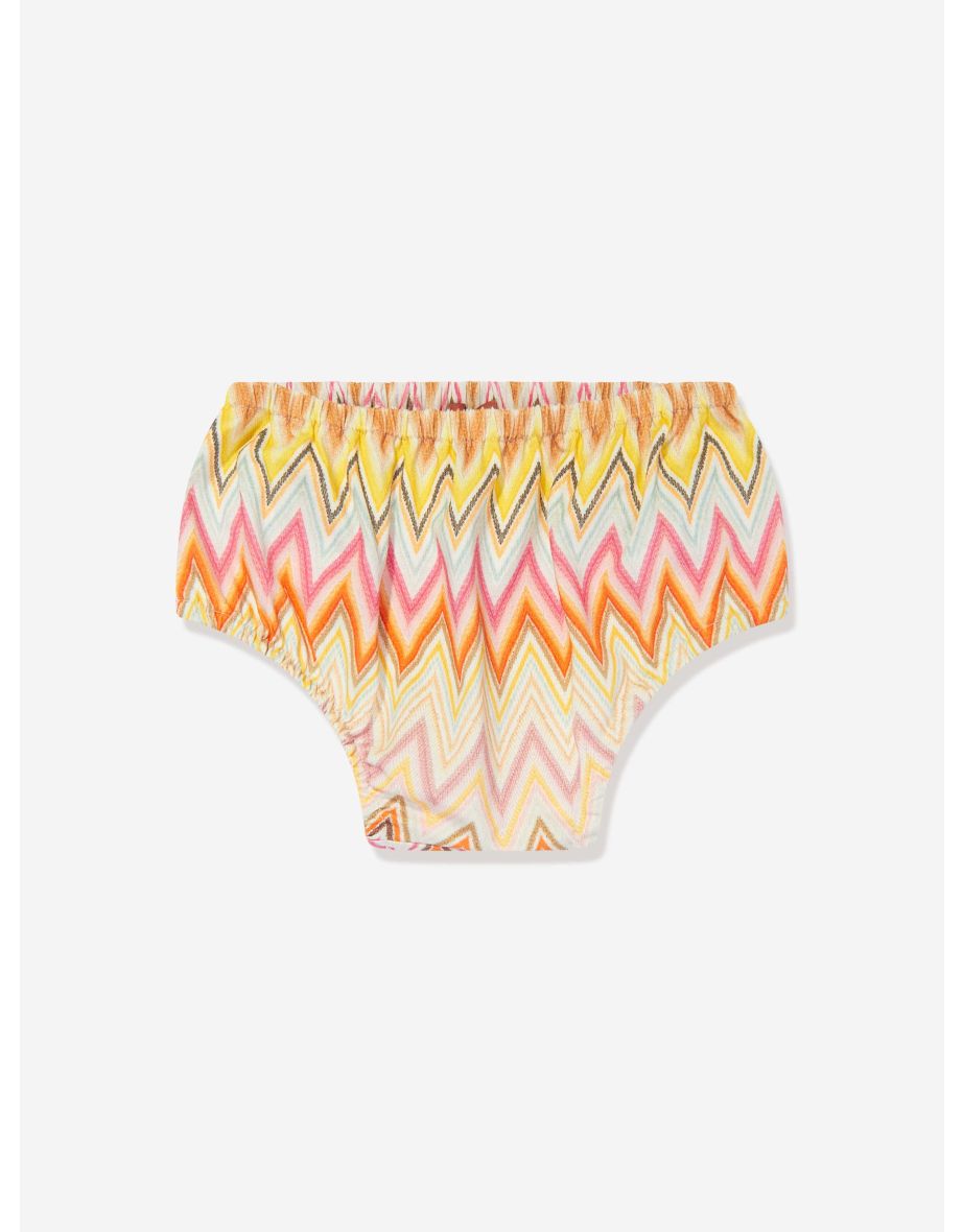 Missoni Baby Girls Zigzag Dress in Multicolour - 3