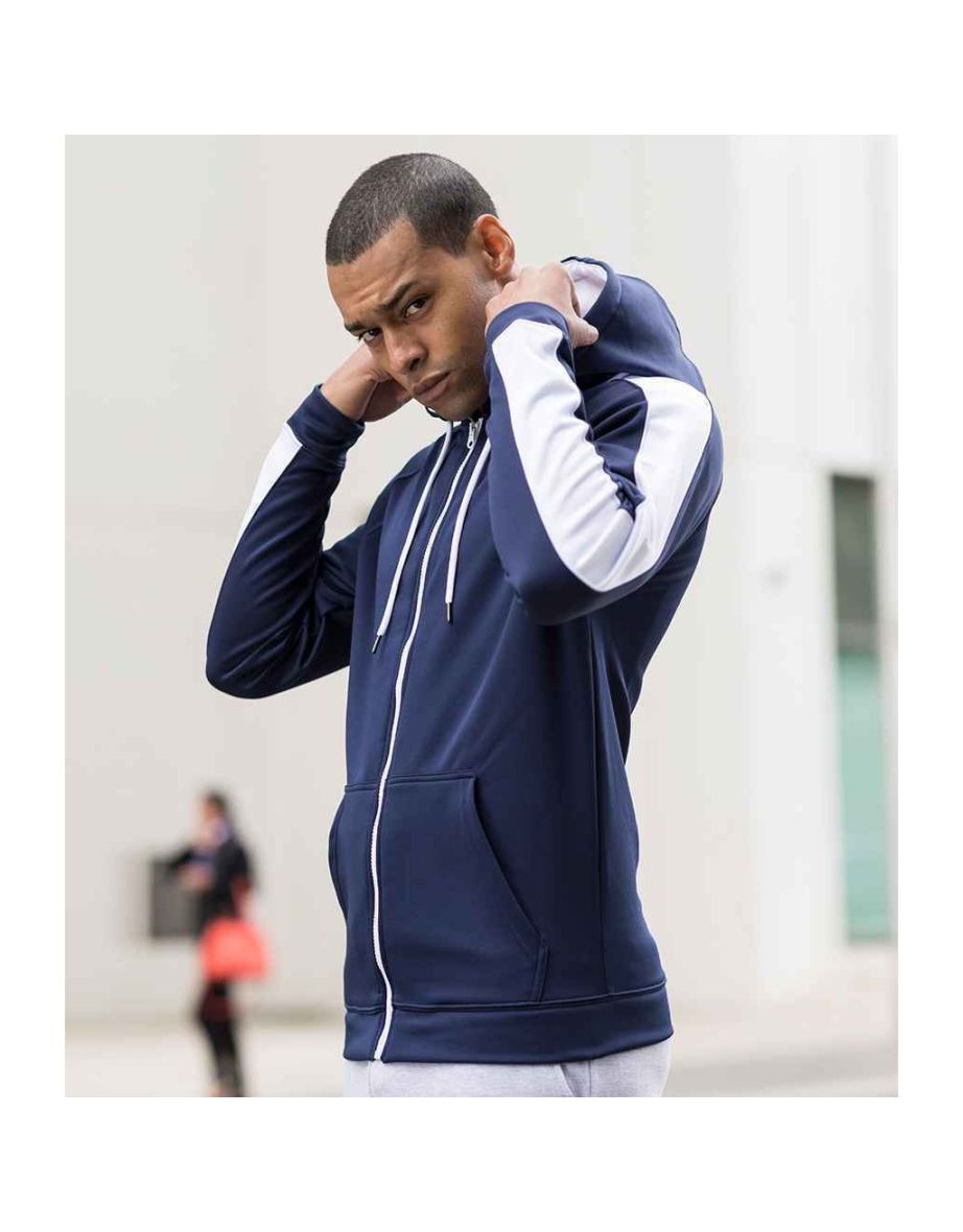 Awdis sports polyester hoodie cheap