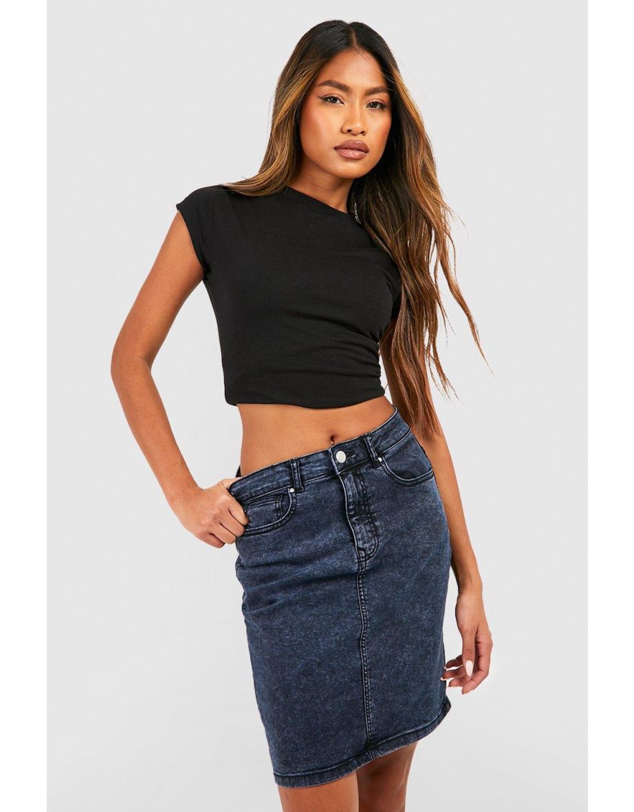 Stretch denim pencil hotsell skirt for sale