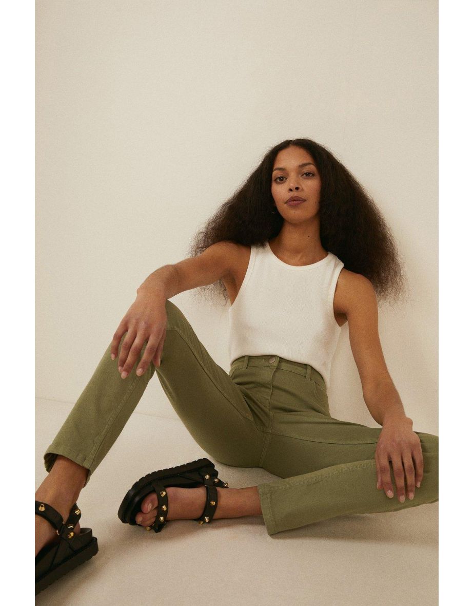 Oasis sculpting slim leg jeans shop
