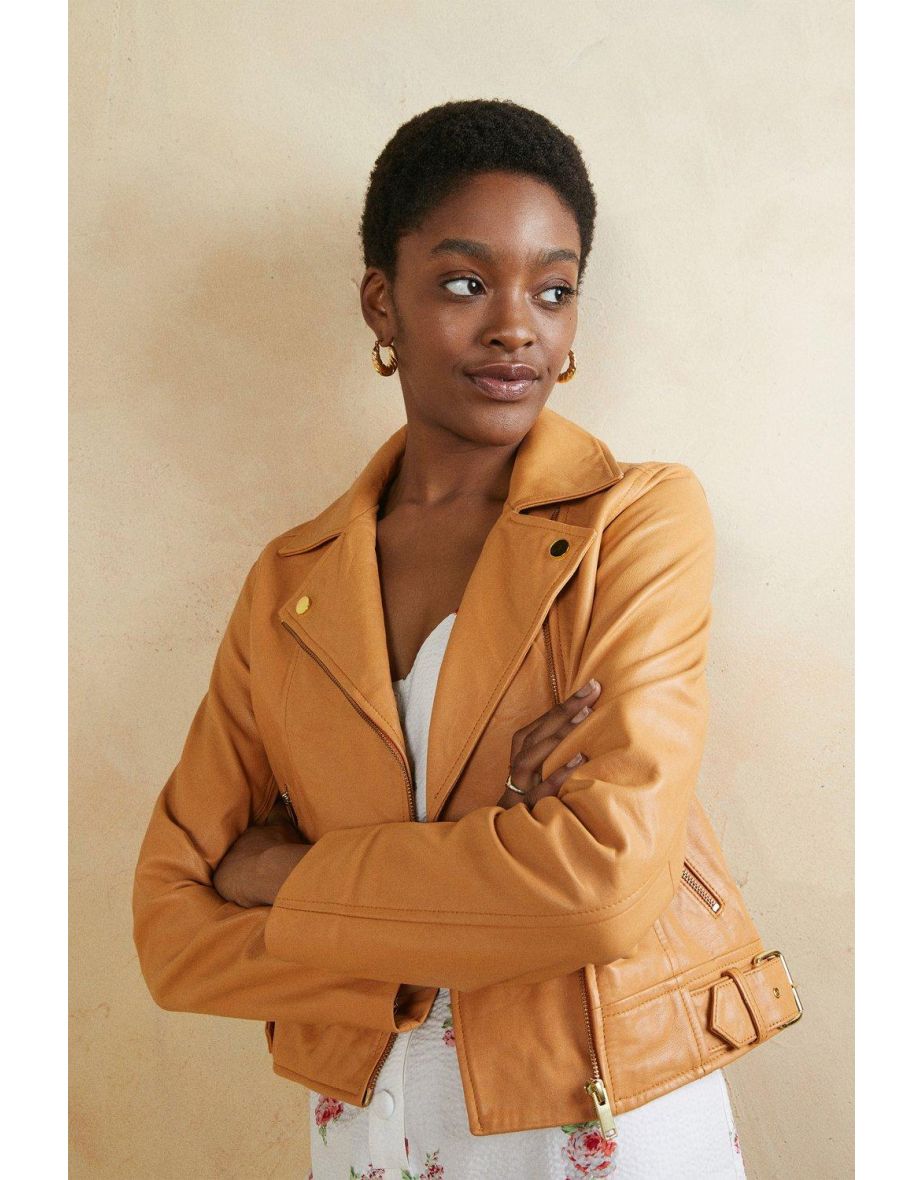 Oasis leather jacket debenhams 2025