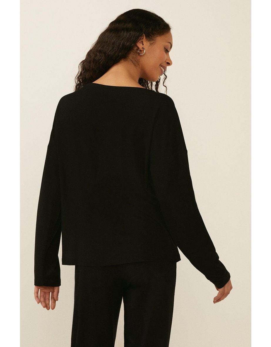 Lounge Batwing Top - 2