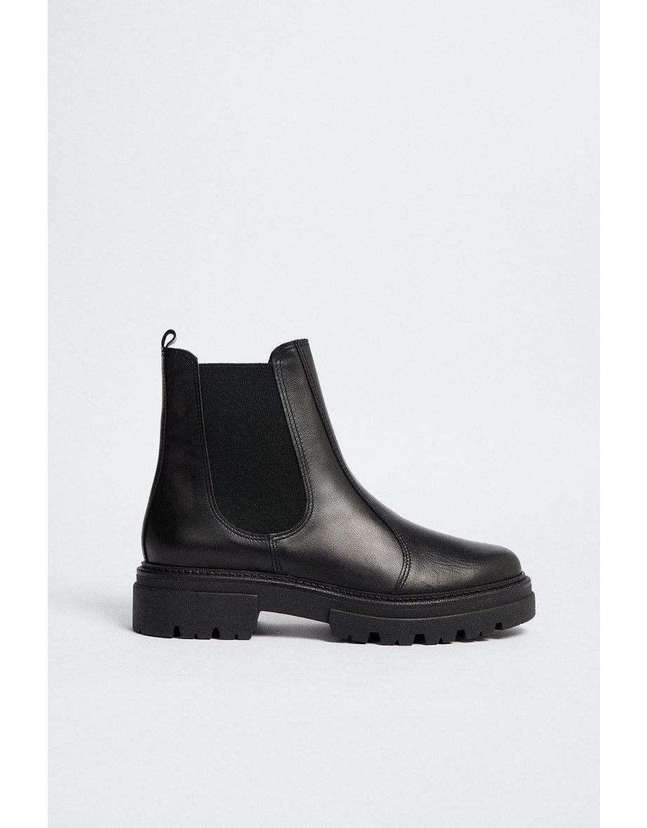 oasis chunky chelsea boots