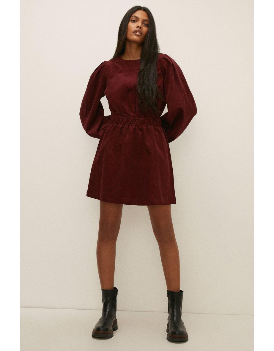 Cord dress oasis clearance