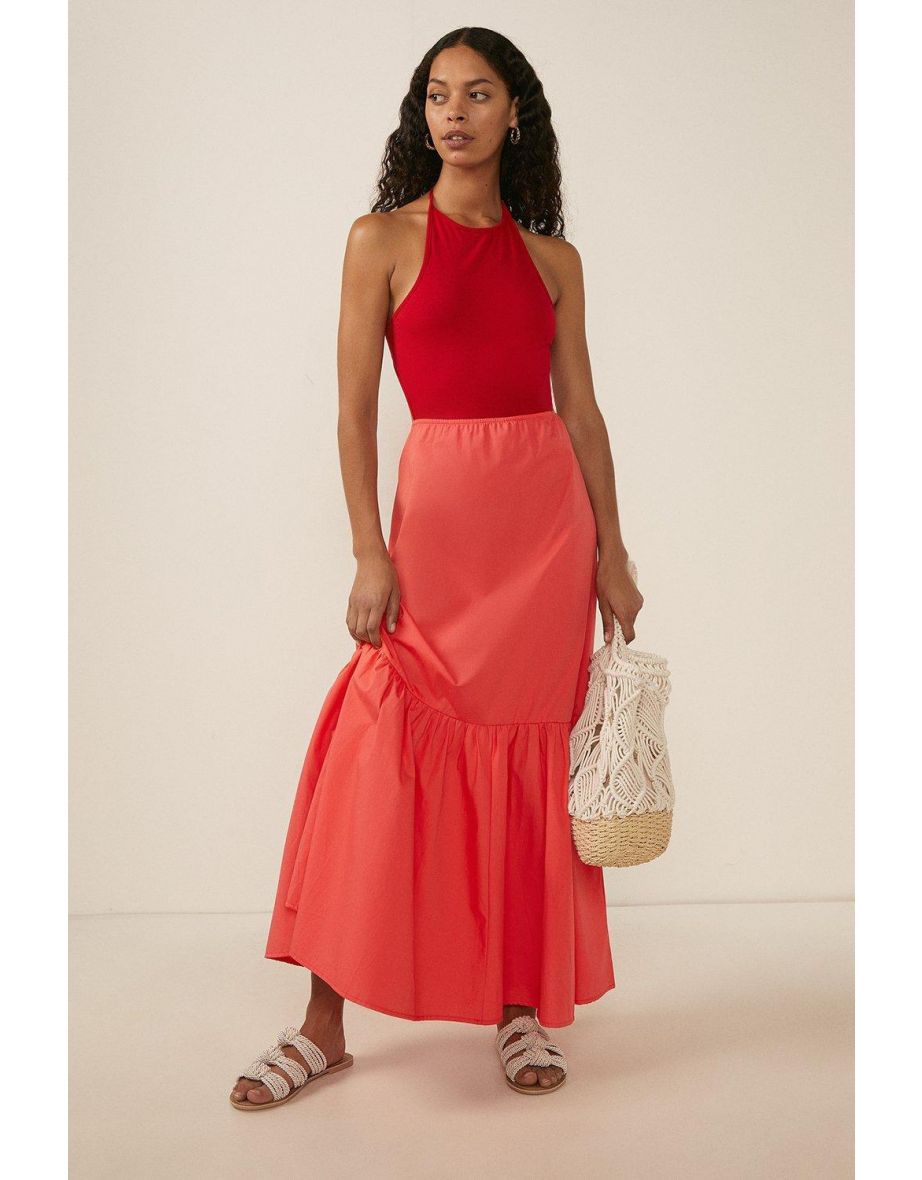 Oasis poplin dress store