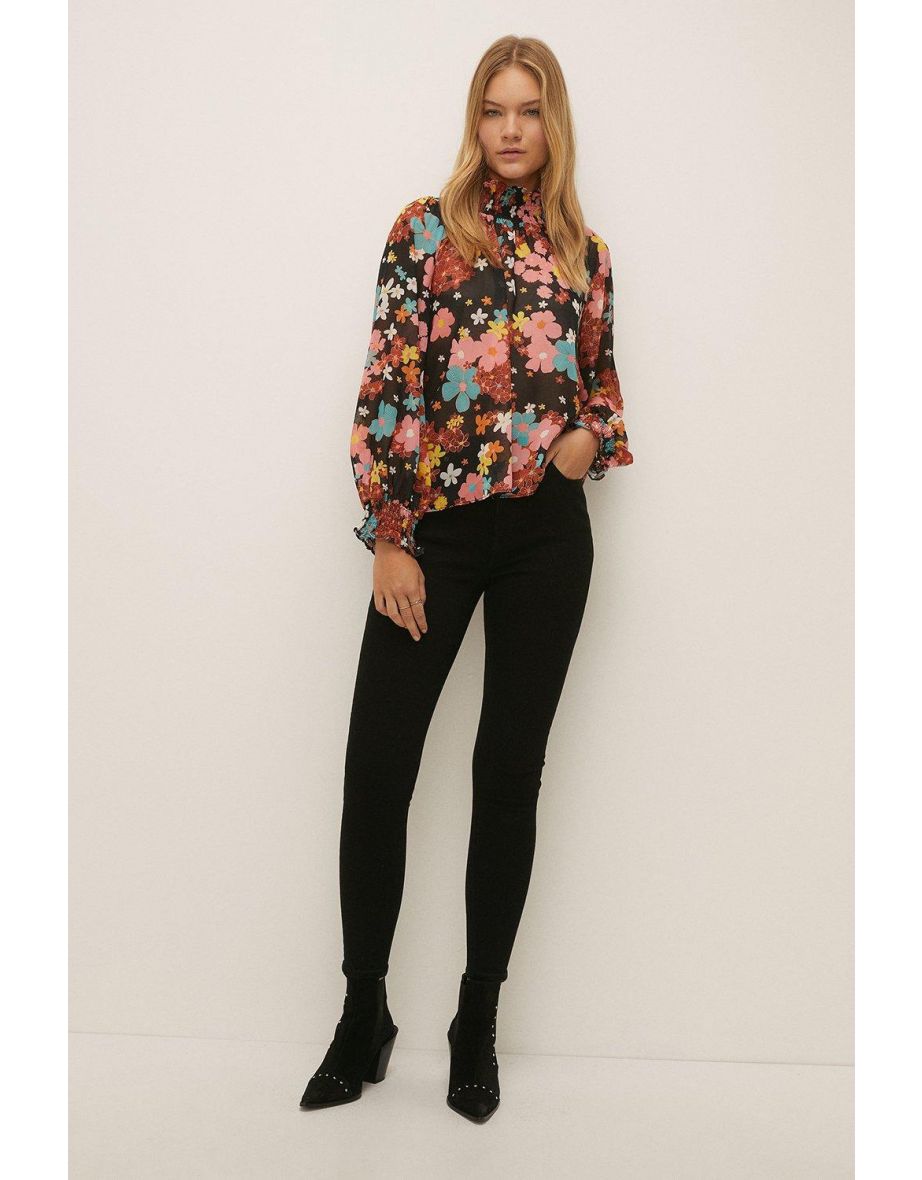 Petite High Waisted Skinny Jean