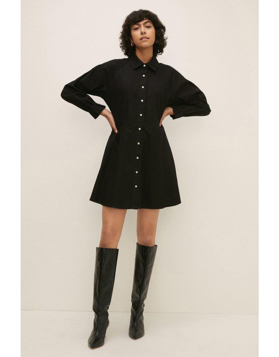 Oasis denim 2024 shirt dress