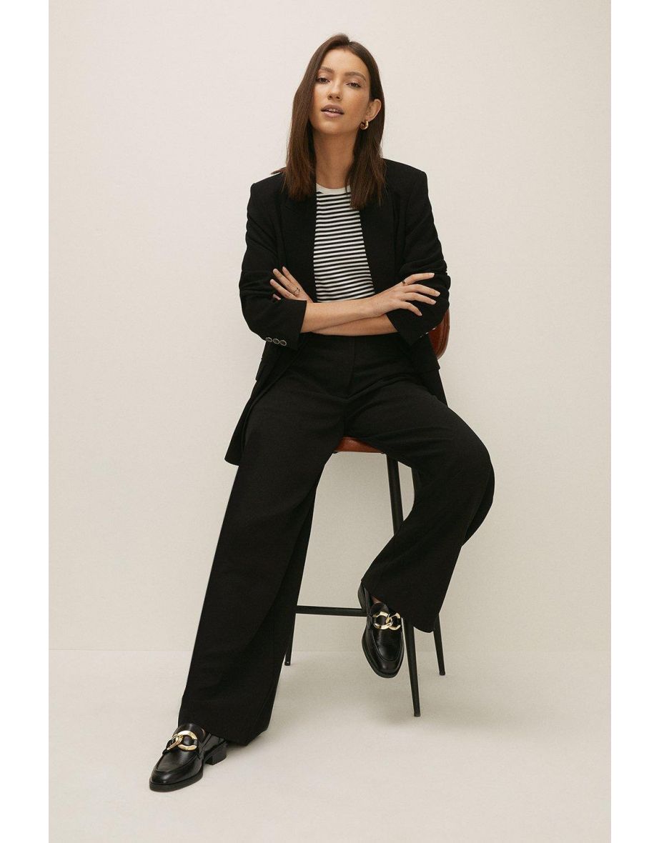 Lori Crepe Wide Leg Trouser