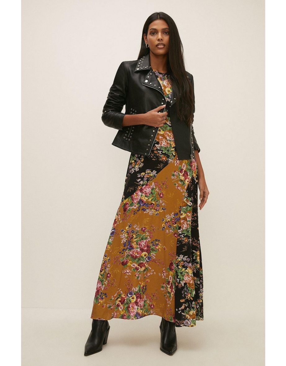 Oasis black leather jacket hot sale