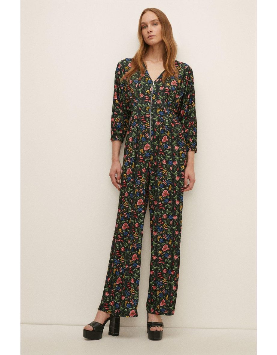 Oasis jumpsuit sales floral