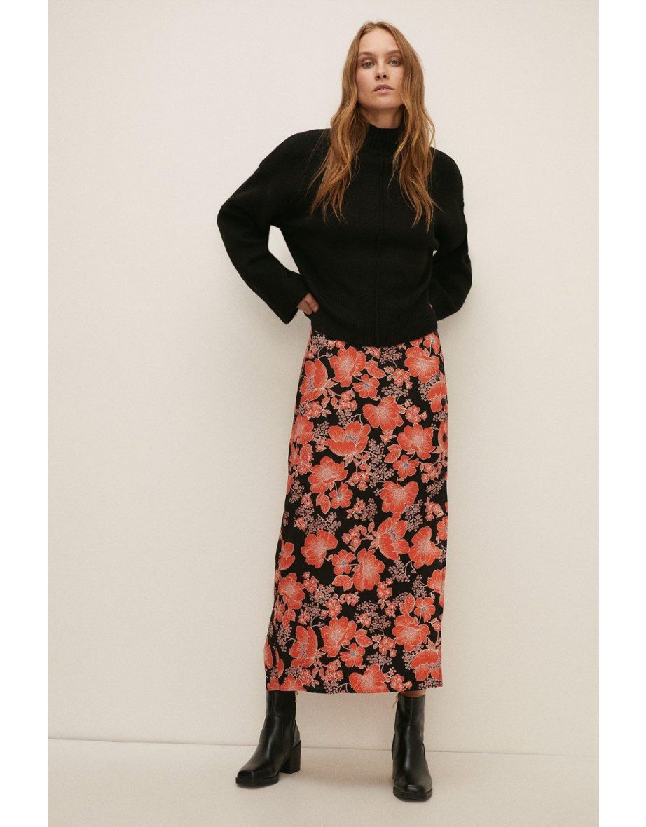 Oasis wrap midi skirt cheap