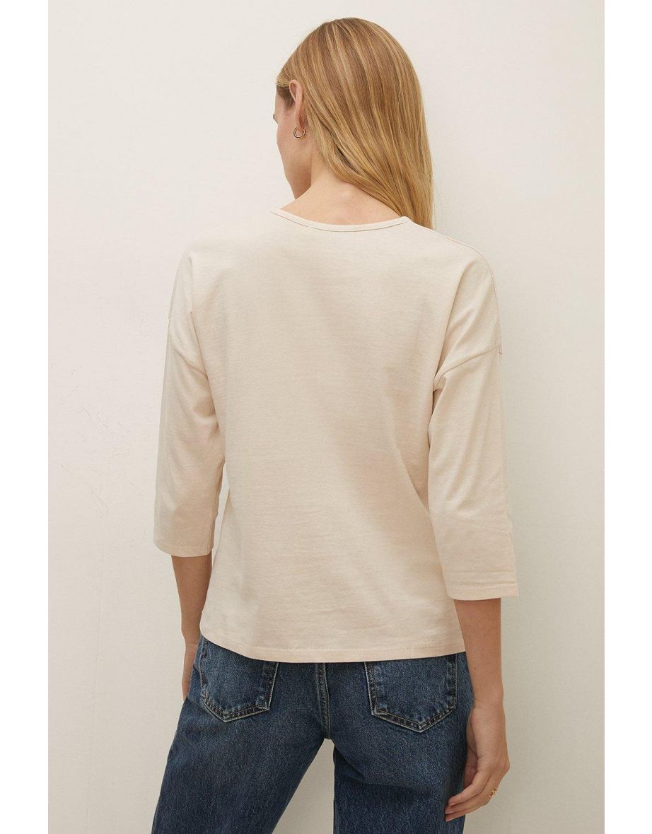 Essential Drop Sleeve Pocket T-shirt - 2