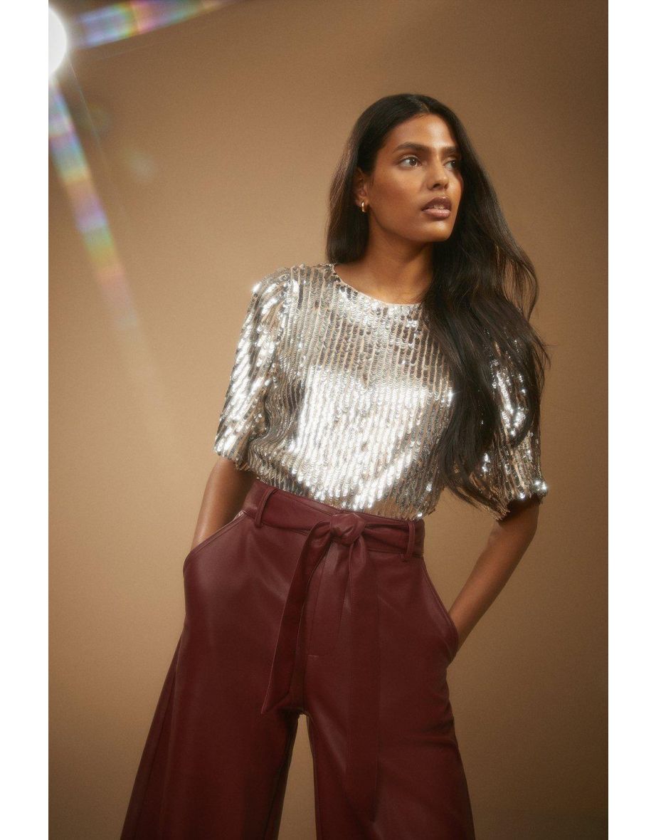 Oasis sequin hotsell tops