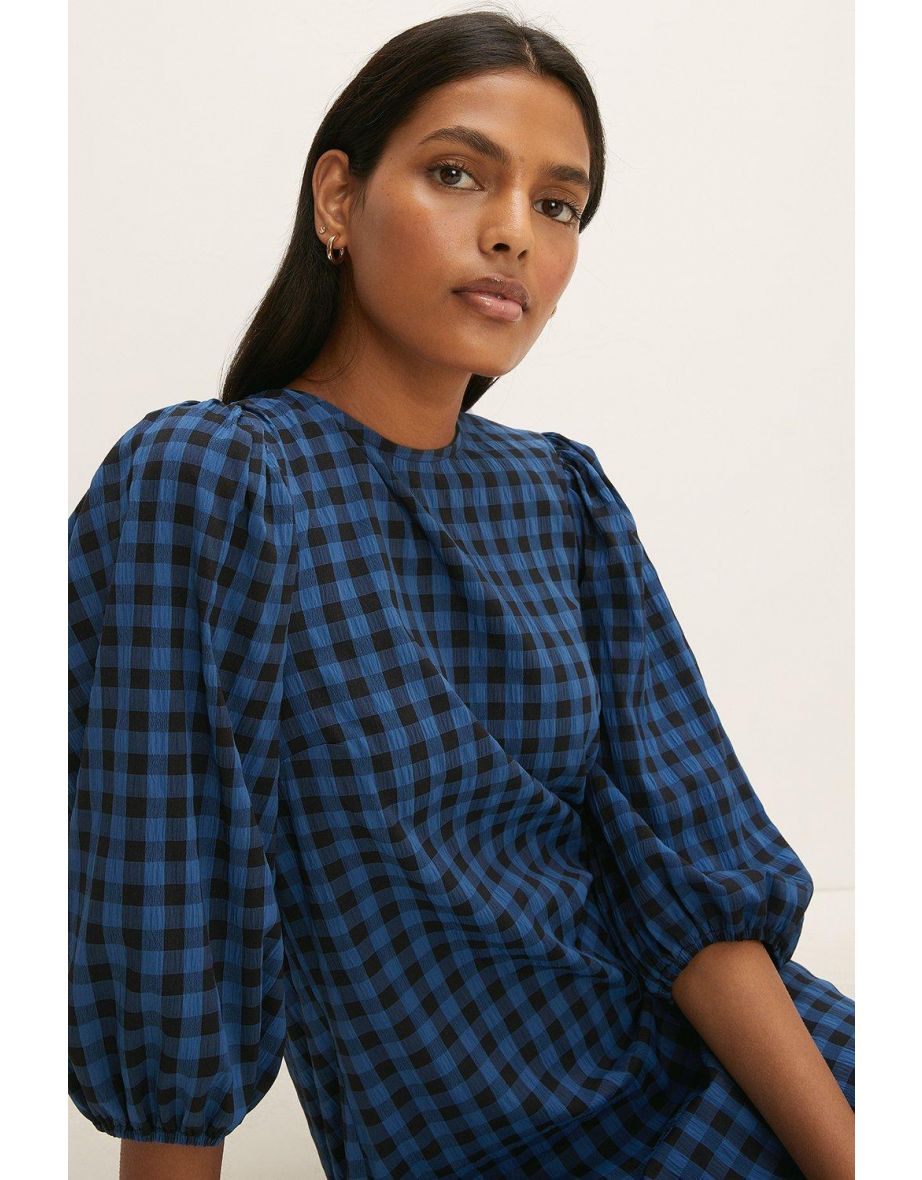 Oasis check dress cheap