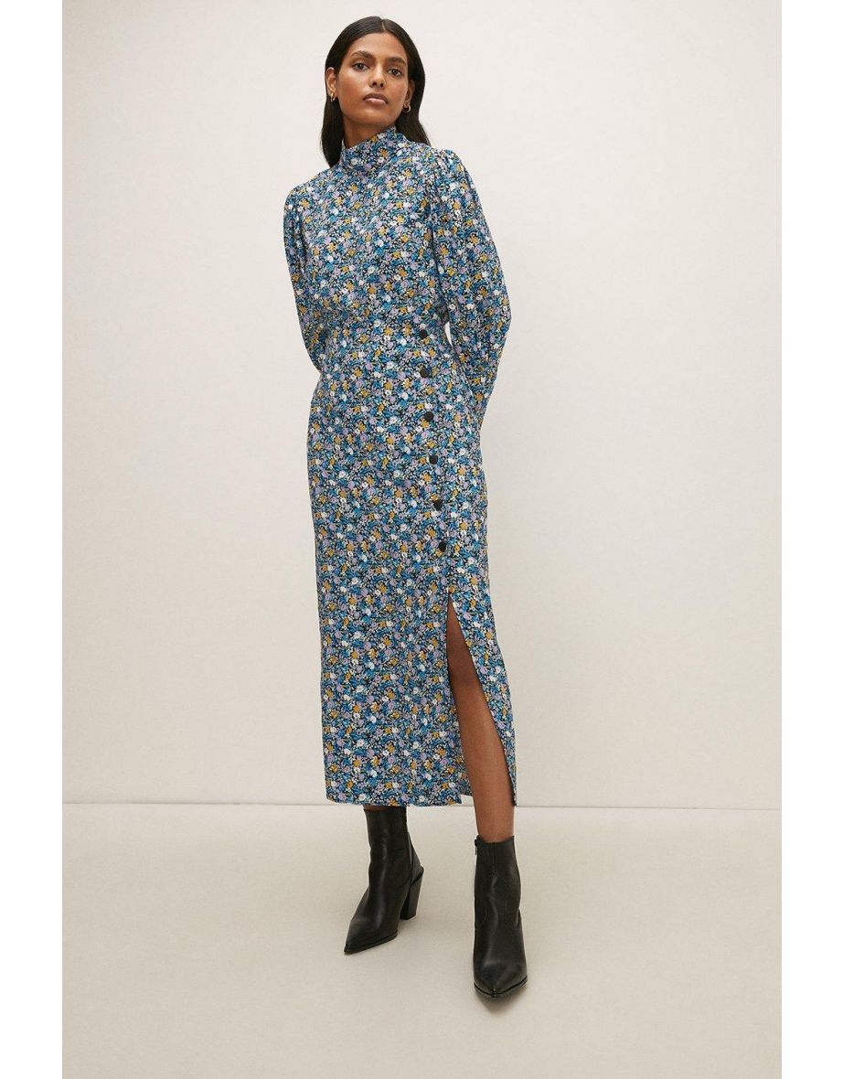 Oasis animal hotsell print wrap skirt