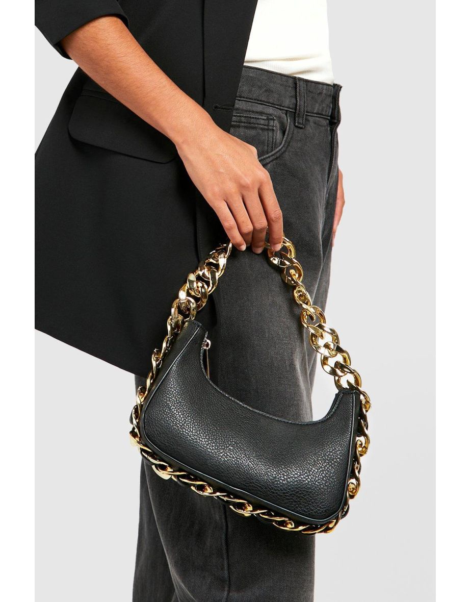 Chunky chain clearance handle bag