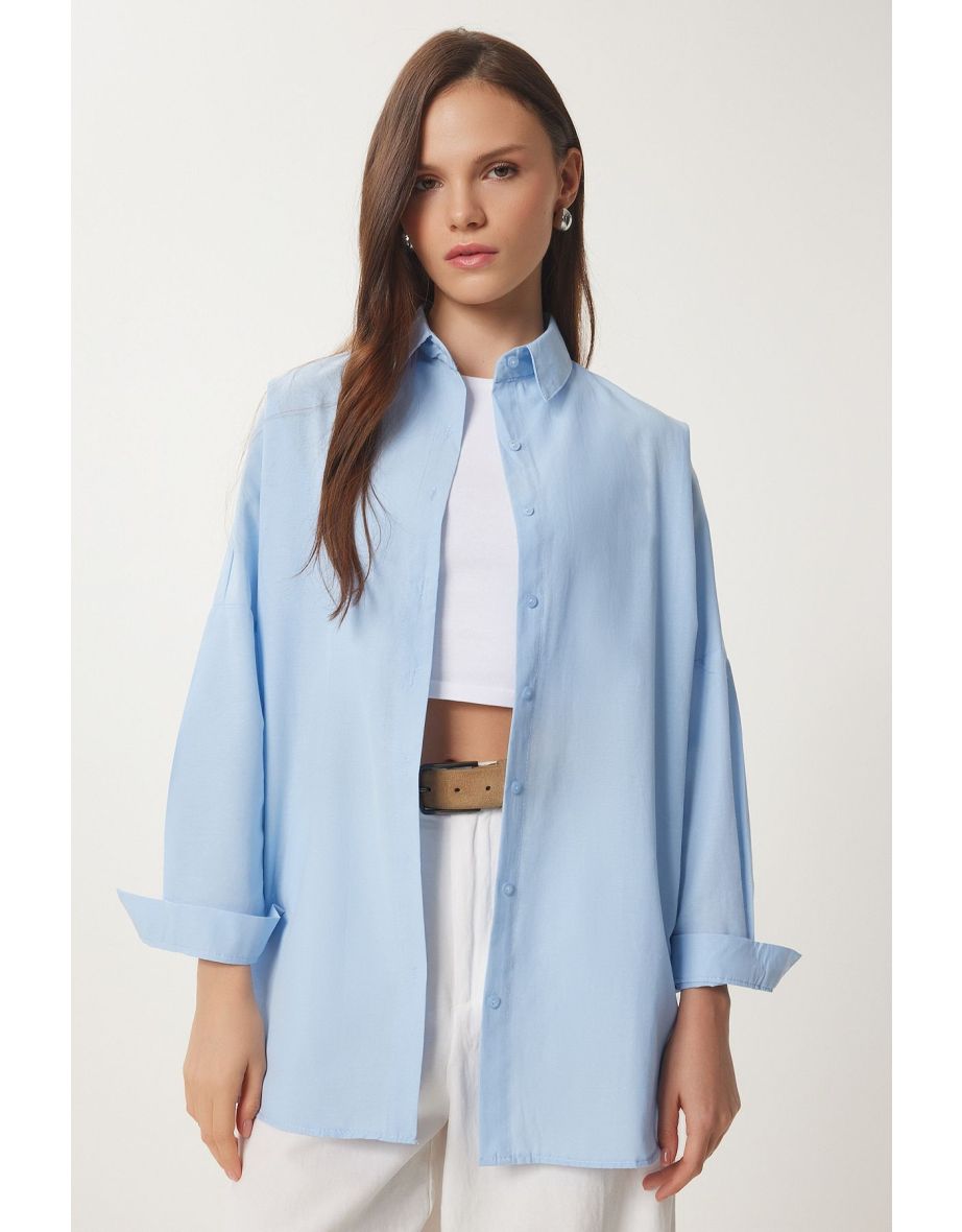 Shirt - Blue - Oversize