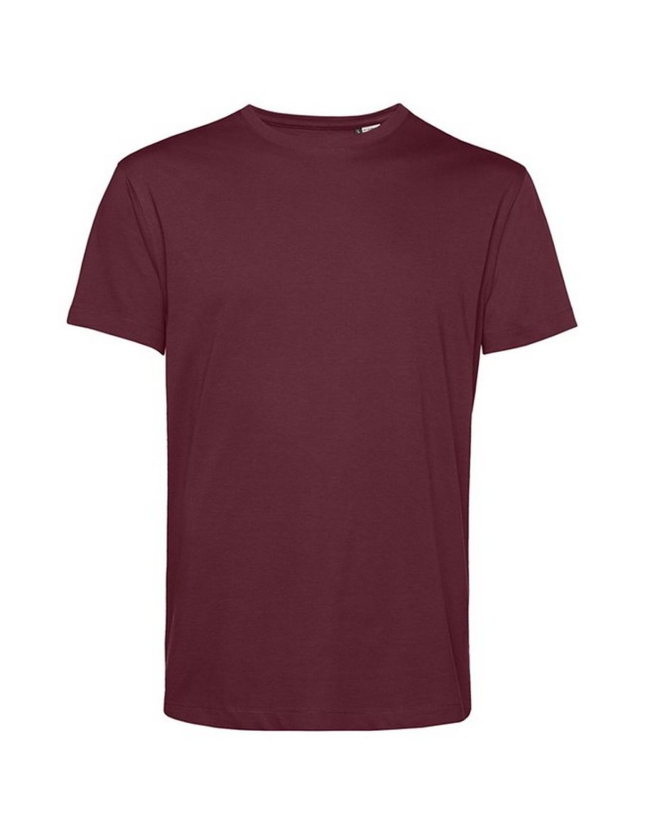 B&C Mens E150 T-Shirt - Burgundy