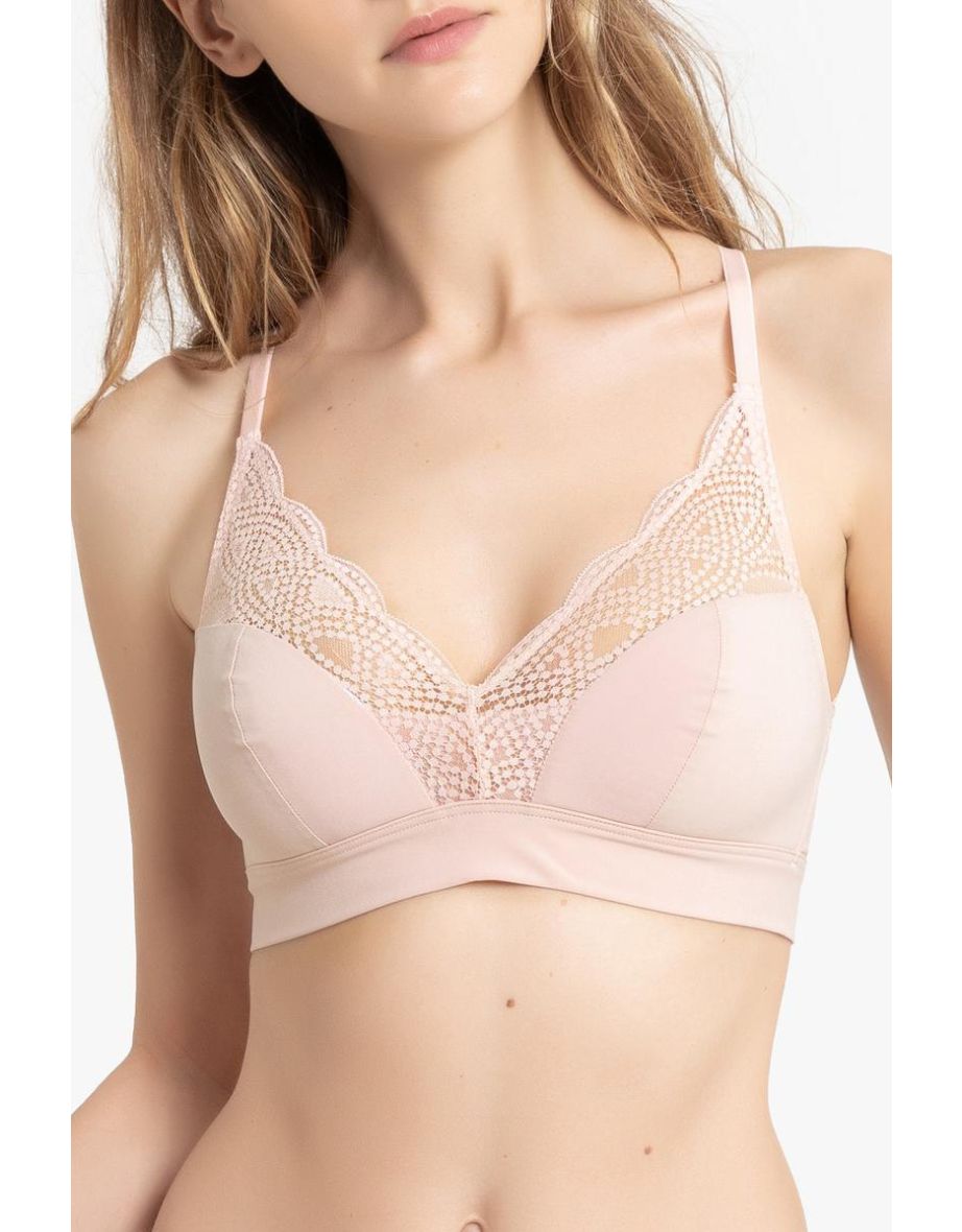 Non-Underwired Microfibre Bra