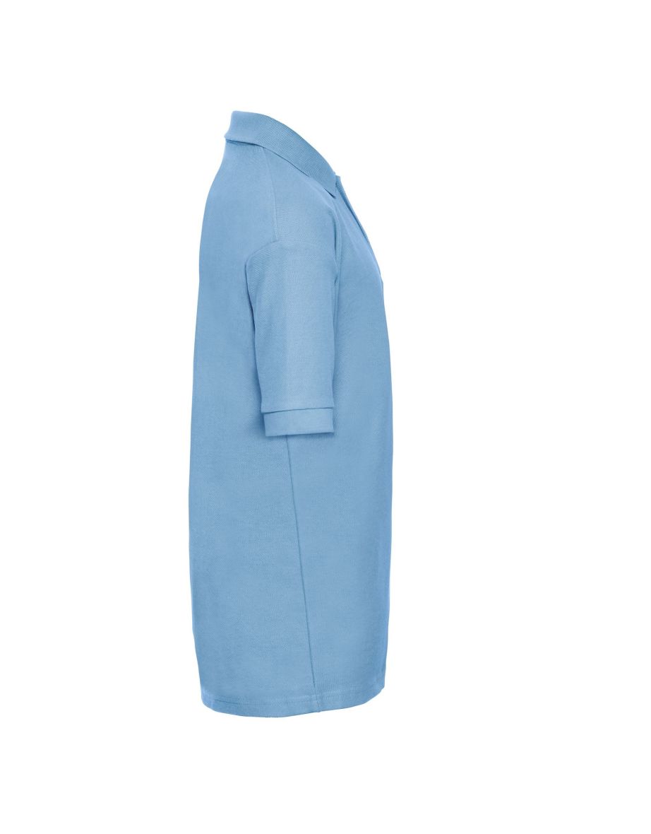 Russell Childrens/Kids Pique Polo Shirt - Sky Blue - 2