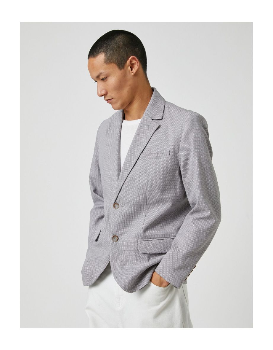 Jacket - Gray - Relaxed fit
