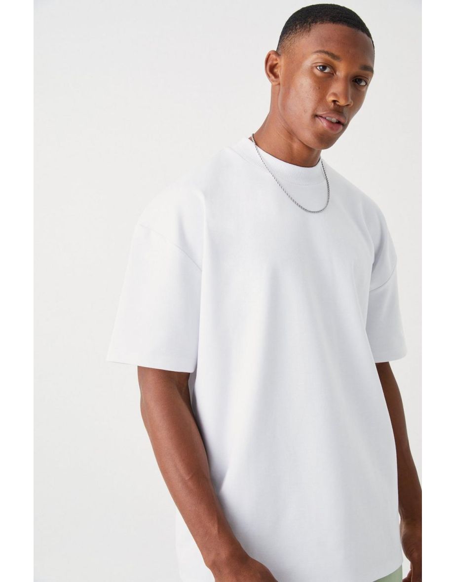 Oversized Super Heavy Premium T-shirt - white - 2