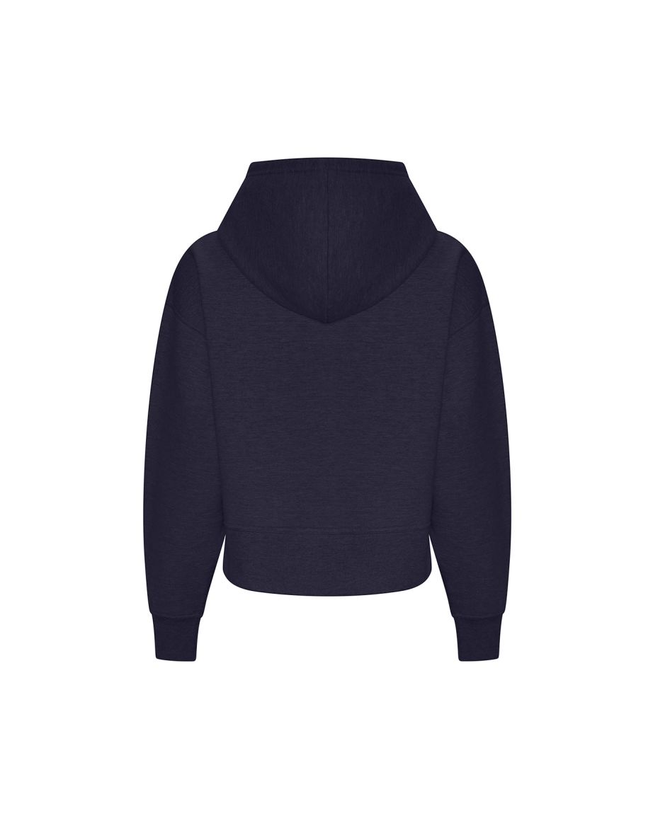 Awdis Womens/Ladies Relaxed Fit Hoodie - New French Navy - 1
