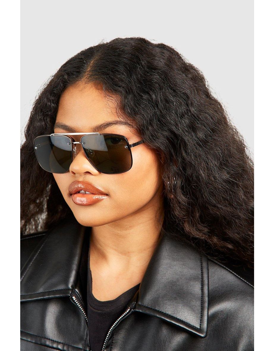 Ladies large aviator sunglasses on sale