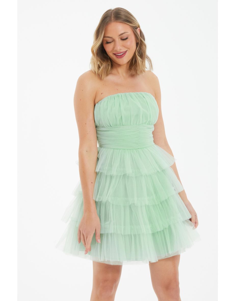 Tulle mini dress top uk