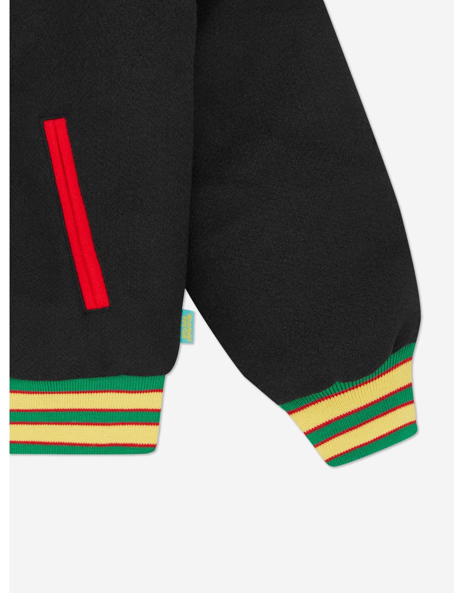 Billionaire Boys Club Boys Robot Varsity Jacket in Black - 3