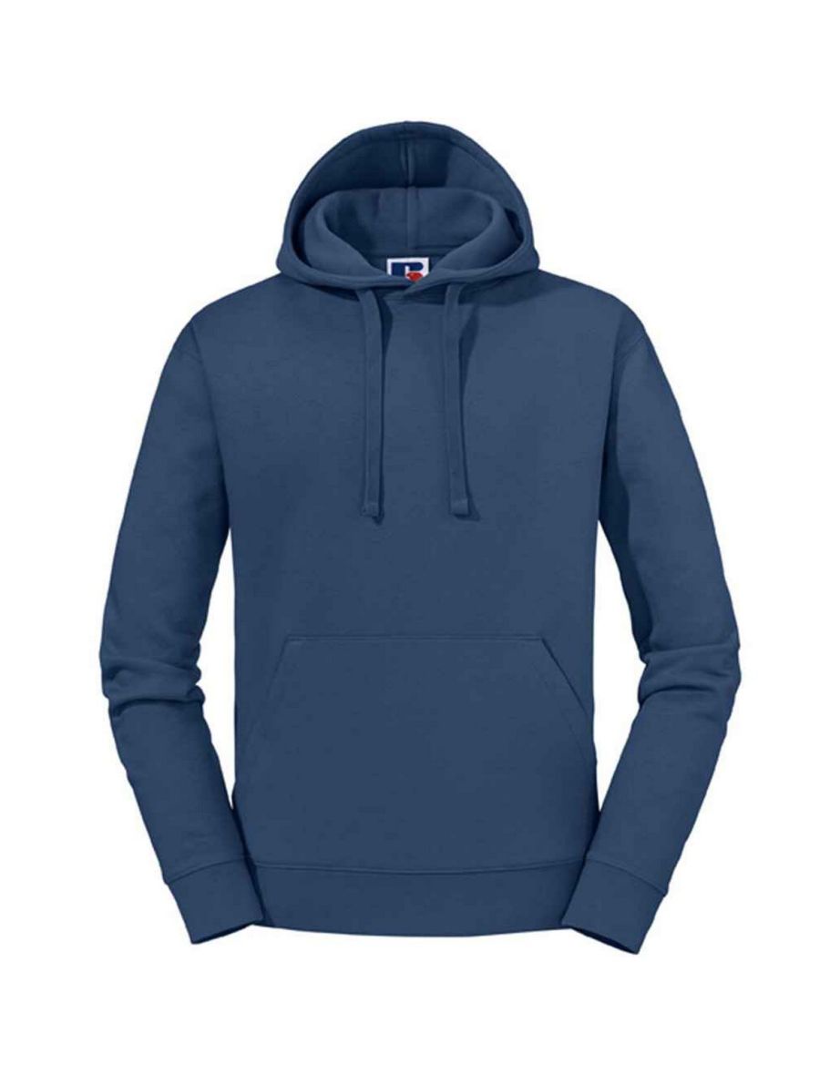 Russell Mens Authentic Hoodie - Indigo