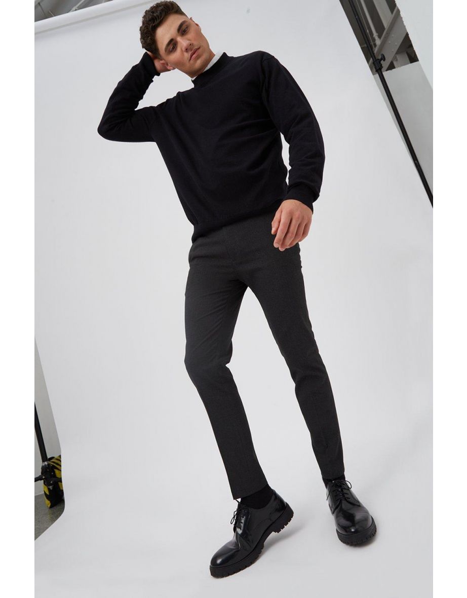 Super Skinny Charcoal Trouser