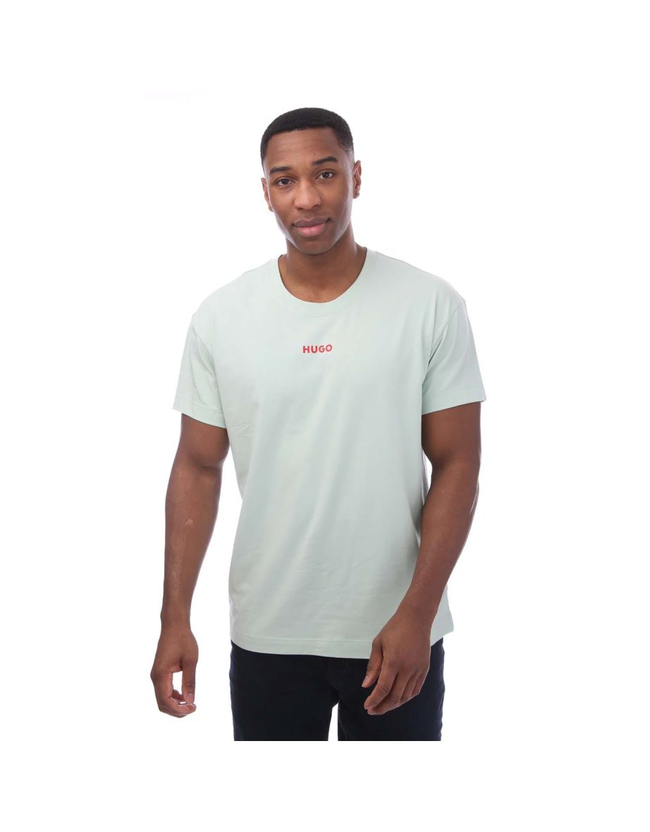Men's Hugo Boss Linked T-Shirt in Green