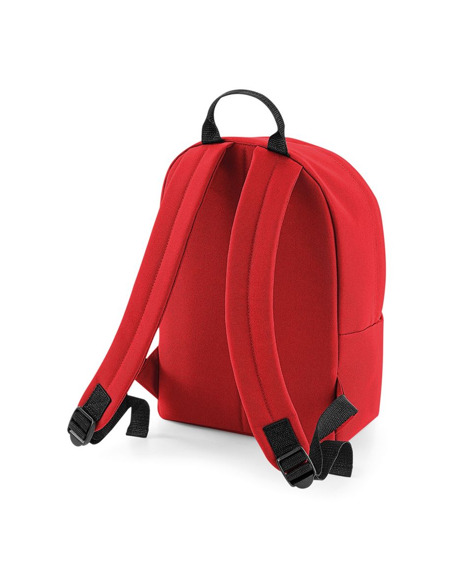 BagBase Mini Fashion Backpack - Bright Red - 1