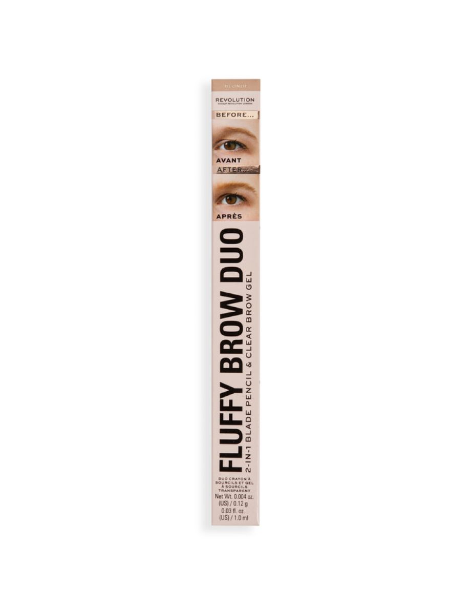 Revolution Fluffy Brow Duo Blonde - 3