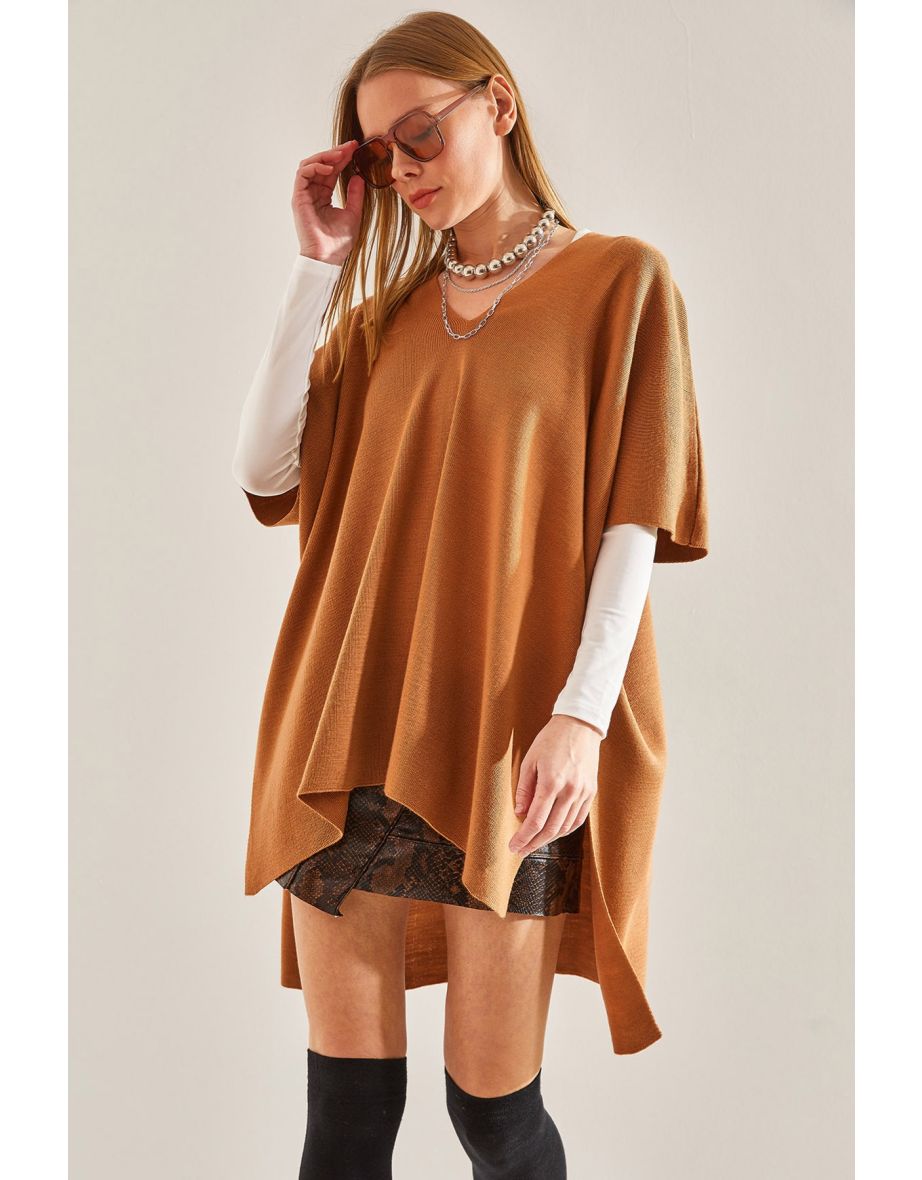 Women's Poncho Sweater