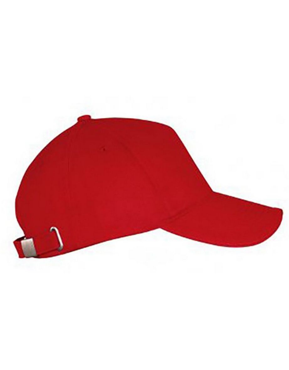 SOLS Unisex Long Beach Cap - Red