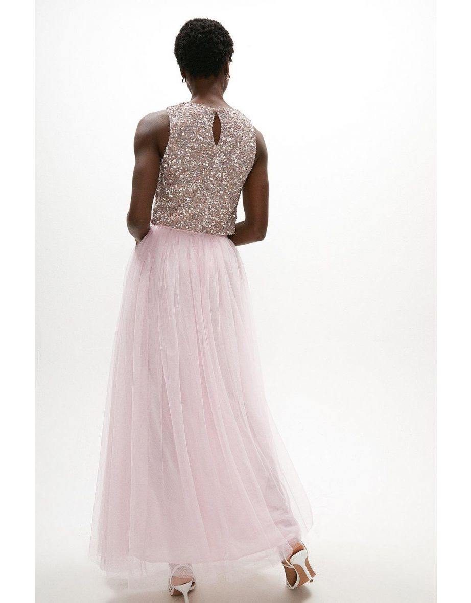 Tulle Maxi Skirt - 2