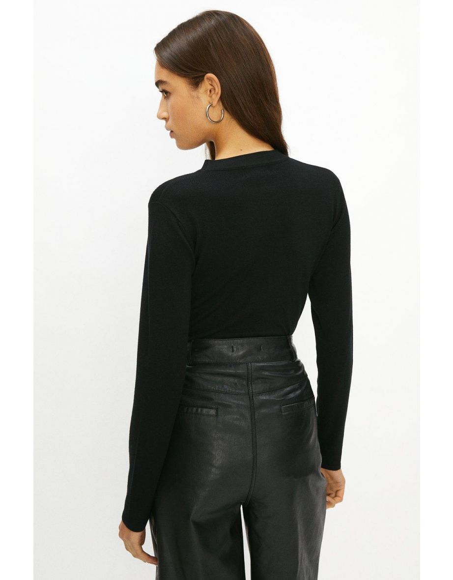 Coast Fashion Black Hotfix Jumper - 2