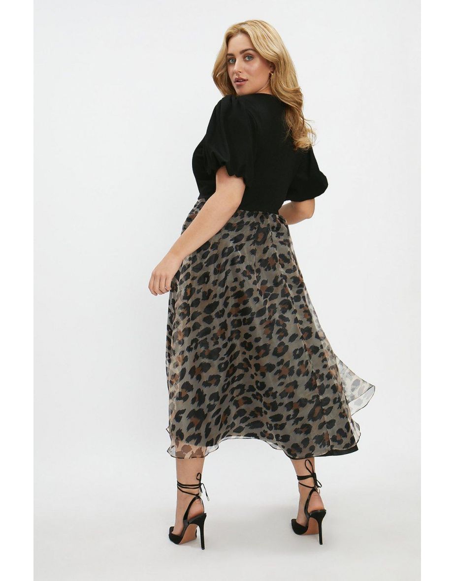 Organza skater dress discount
