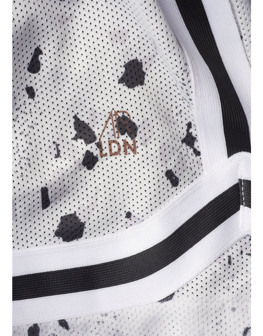 Nikki Leopard Basket Ball Short - 3