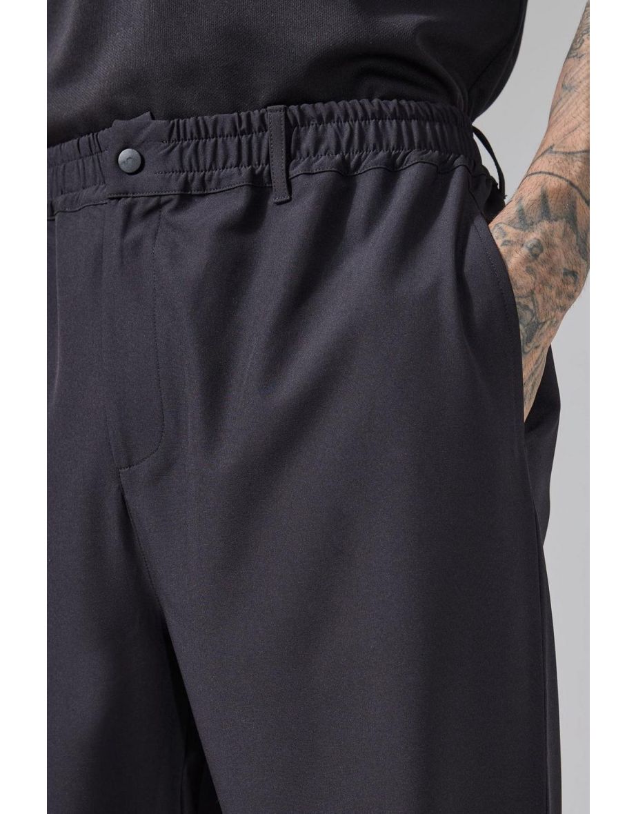 Tall Man Active Cuffed Golf Jogger - black - 2