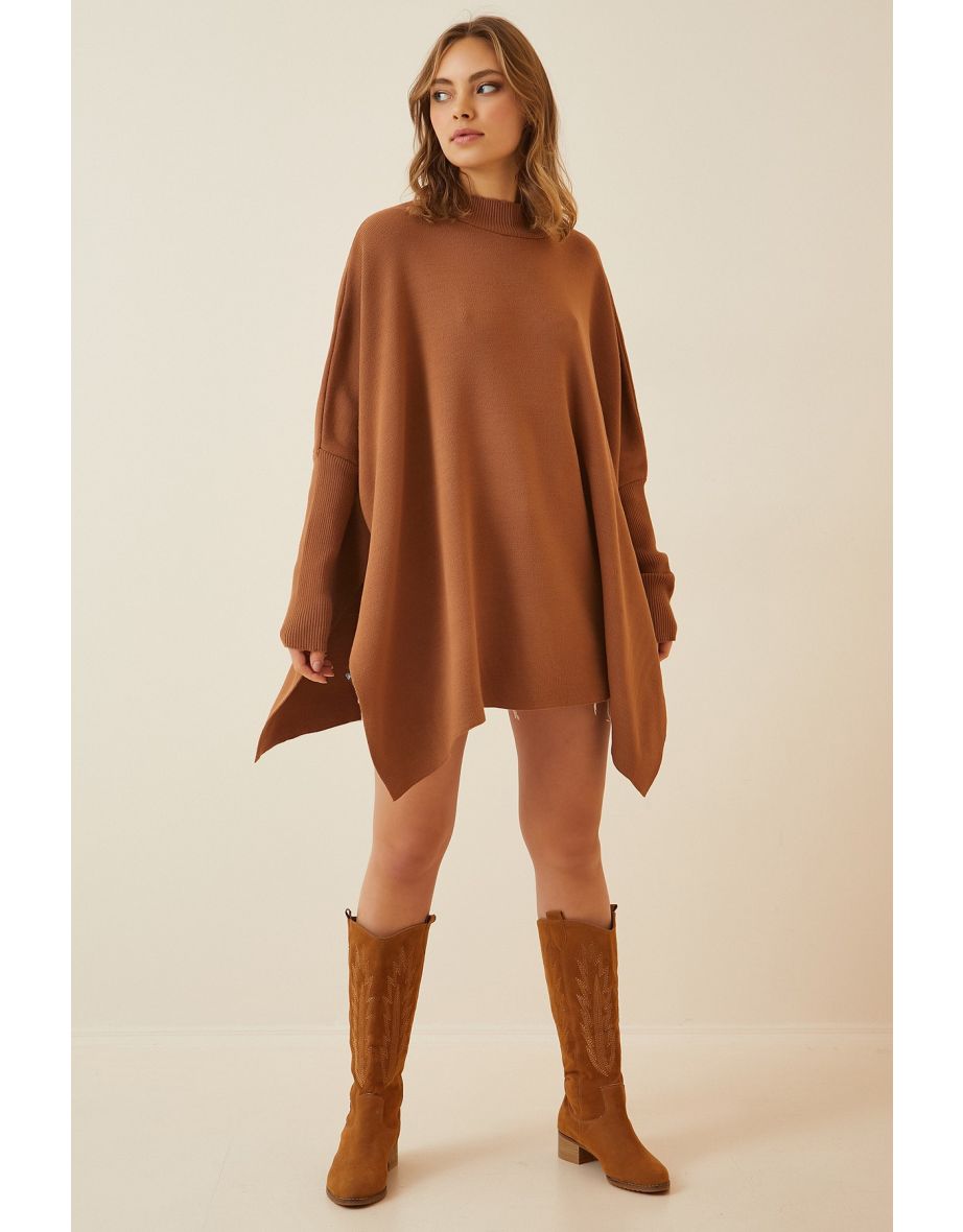 Poncho sale sweater dress