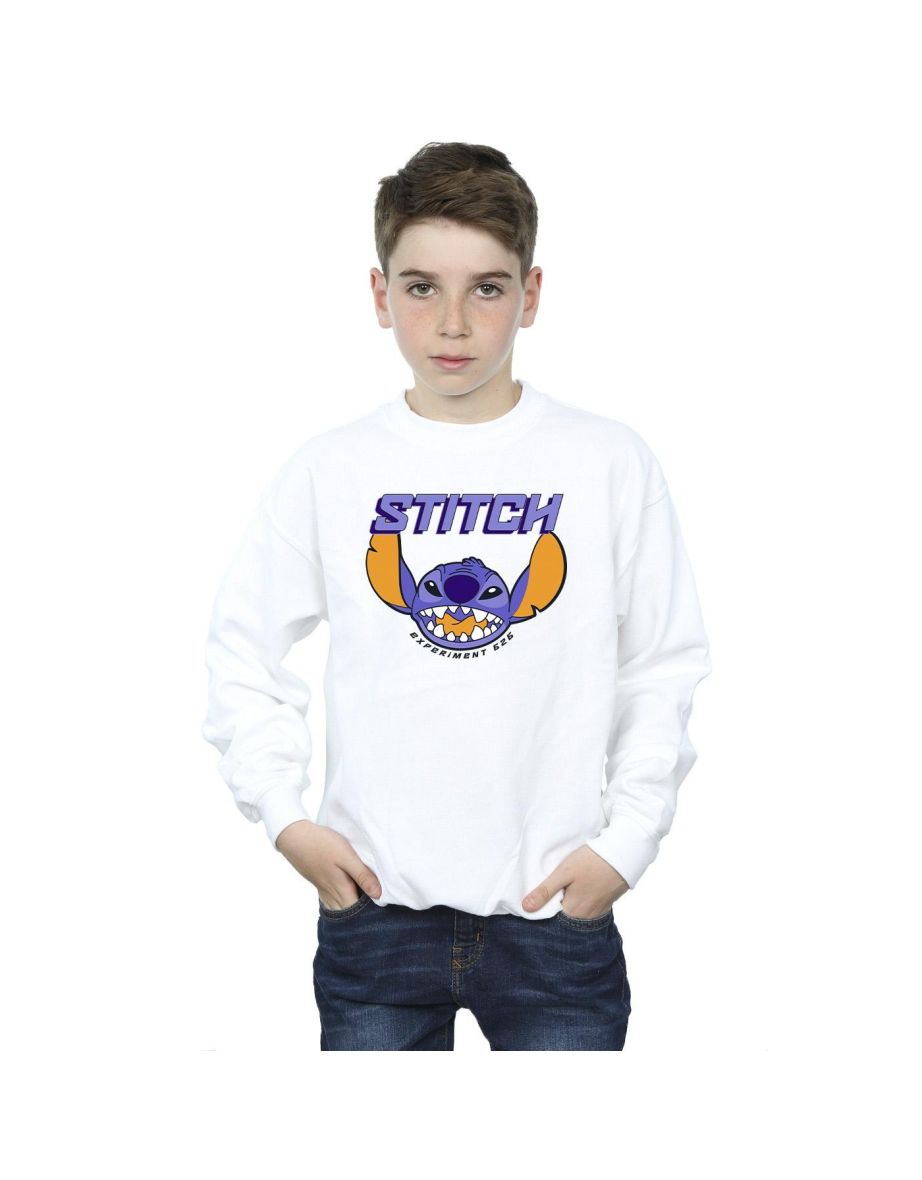 Shop Disney Boys Lilo And Stitch Purple Sweatshirt White Online in Bahrain VogaCloset