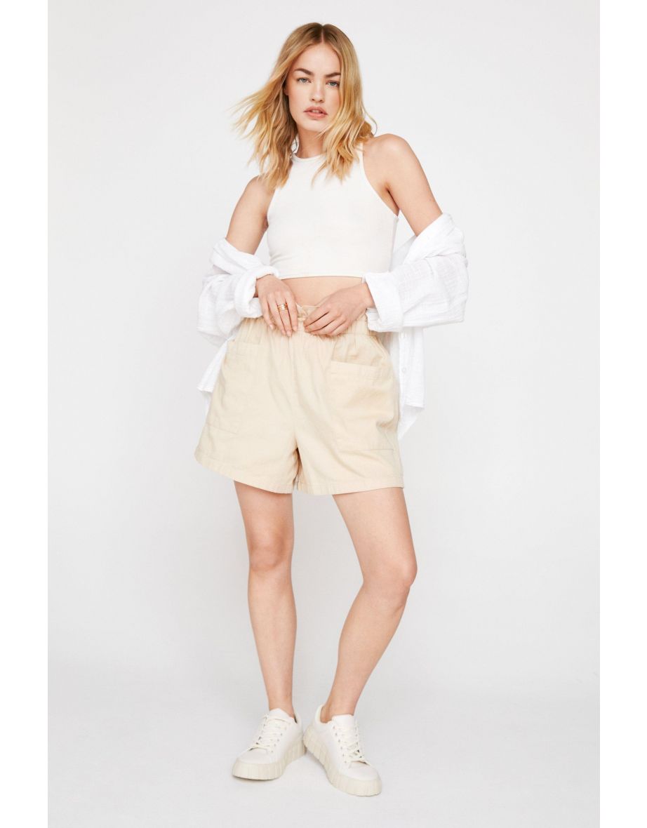 Oversized Pocket Longline Short