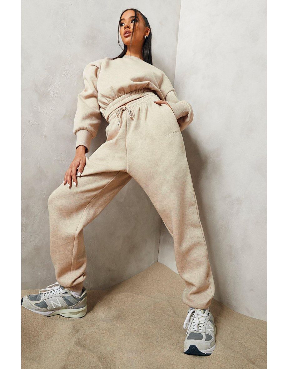 Cropped best sale sweater tracksuit